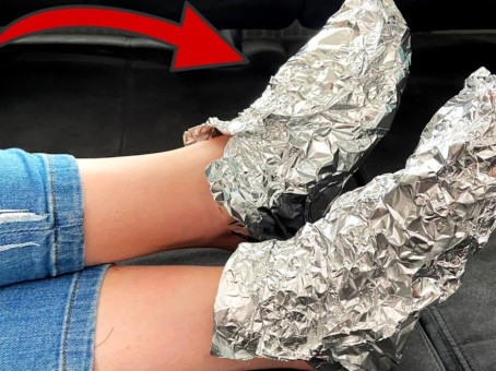 Что произойдет через час, если обернуть ноги фольгой?