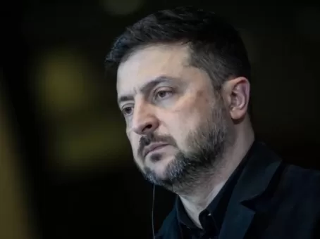 Зеленский перешел на русский язык во время пресс-конференции