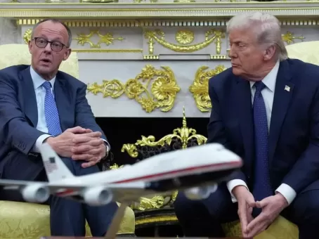 Что показало всему миру поведение Мерца на встрече с Трампом