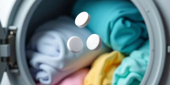 Что будет, если добавить в стиральную машину таблетку аспирина