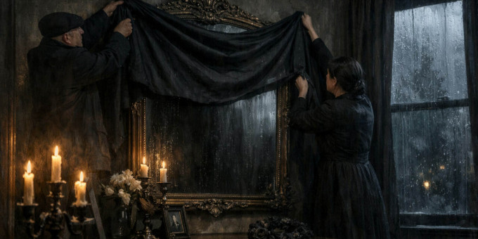 Зачем завешивают зеркала при покойнике